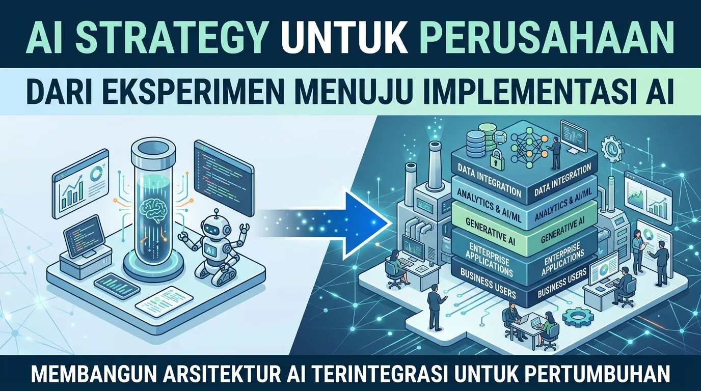 AI Strategy untuk Perusahaan: Dari Eksperimen Menuju Implementasi AI