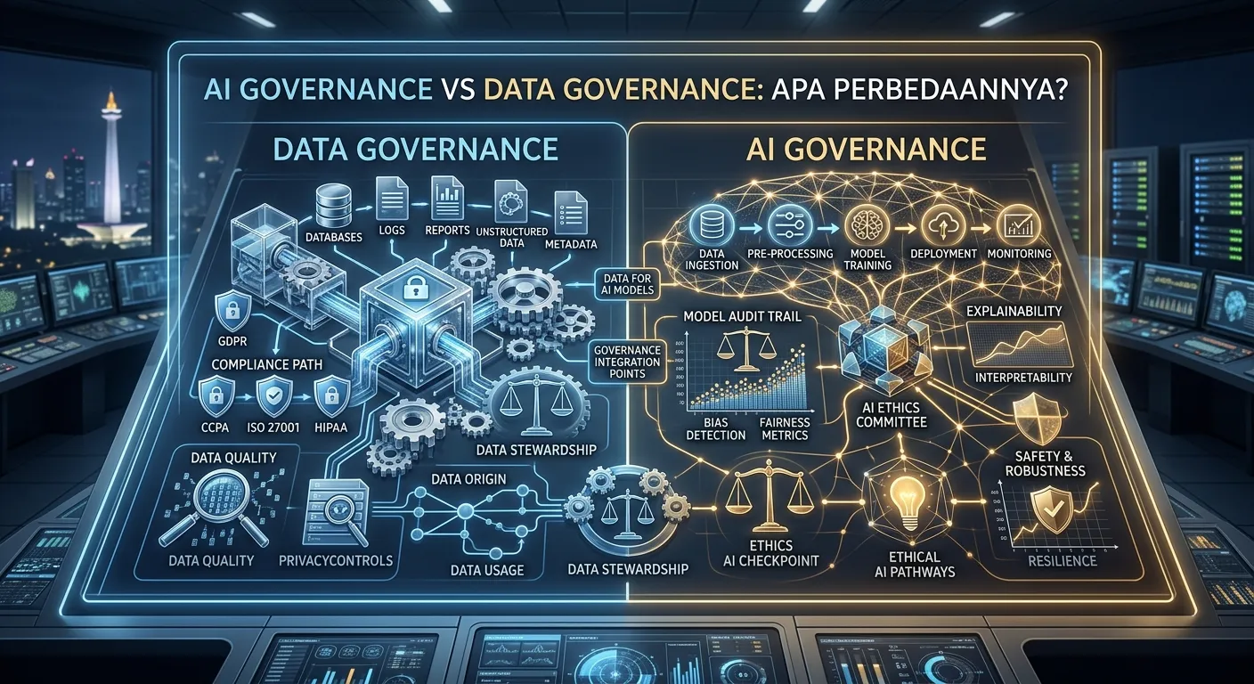 AI Governance vs Data Governance: Apa Perbedaannya?