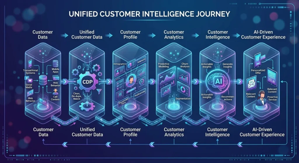 unified-customer-data-to-ai-experience-flow